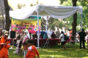 Tenda Plafon VIP Nuansa Full Putih Tenda Rumbai Dekorasi