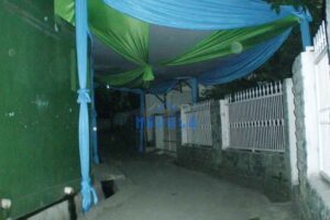 Tenda Semi Dekorasi Nuansa Putih Hijau Biru Tenda Semi Dekorasi Nuansa Putih Hijau Biru