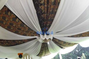 Tenda Dekorasi Nuansa Putih Batik Tenda Nuansa Adat